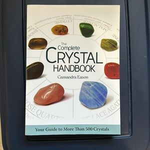 Book: the complete Crystal handbook by Cassandra Eason, paperback, New